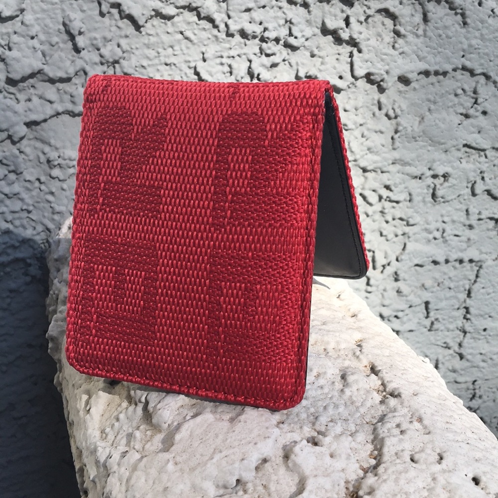 BRIDE men’s racing wallet red/black